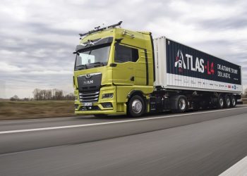 Автономният камион на MAN ATLAS-L4 е готов да излезе на магистрала