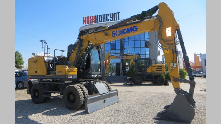 Нови колесни багери XCMG от серия Е работят в България