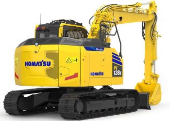 Komatsu ще представи нов електрически багер на Intermat