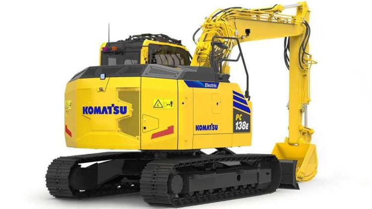 Komatsu ще представи нов електрически багер на Intermat