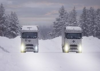 Mercedes-Benz eActros 600 завърши тестовете в суровата финландска зима