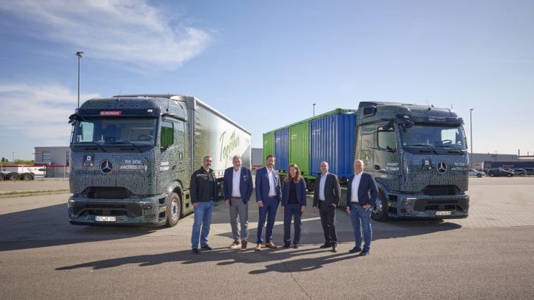 Mercedes-Benz eActros 600 започна тестове с клиенти