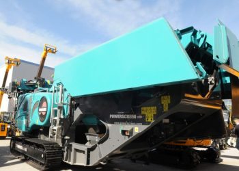 Мобилна роторна трошачка Powerscreen Trakpactor 480 – налична в България