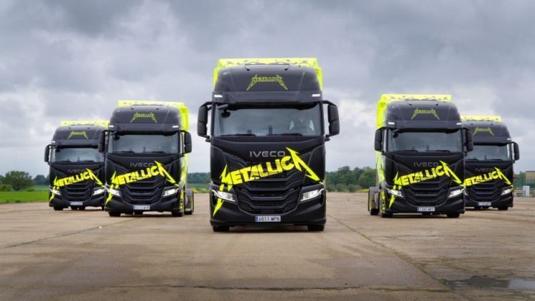 IVECO тръгва на път с Metallica за M72 Tour в Европа