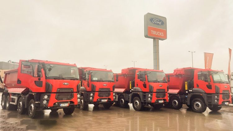 БУЛАВТО доставя 153 камиона Ford Trucks за строителството