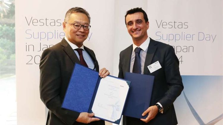 Tadano ще си партнира с Vestas