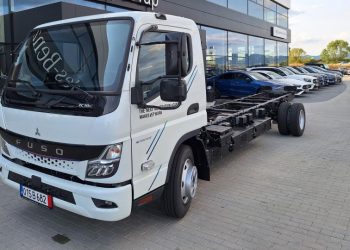Първият електрически FUSO eCanter пристигна в България