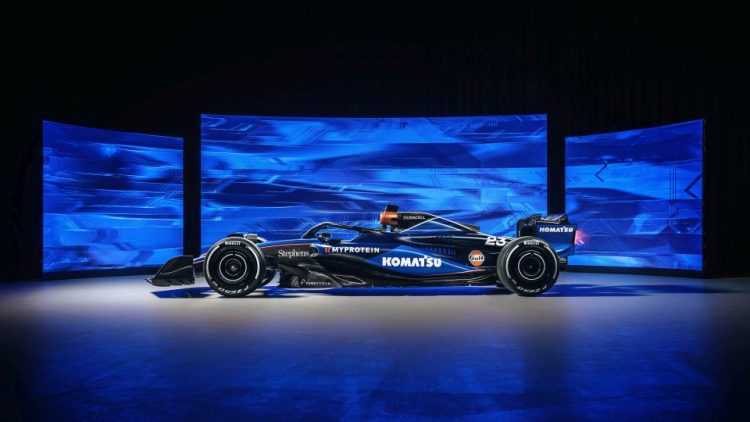 Komatsu и Williams Racing – заедно на пистата и в модерния инженеринг