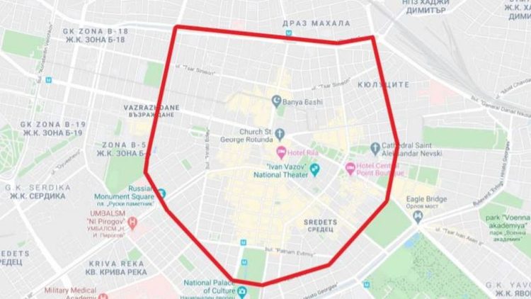 От 1 декември влизат в сила ограничения за МПС в Малкия ринг на София