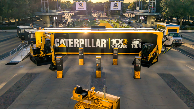 Caterpillar празнува своя 100-годишен юбилей