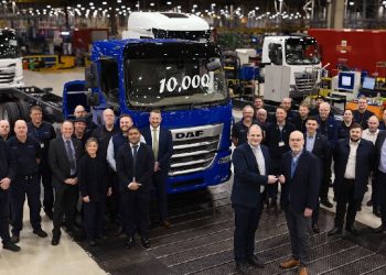 DAF произведе 10 000 камиона за дистрибуция от серията XB 