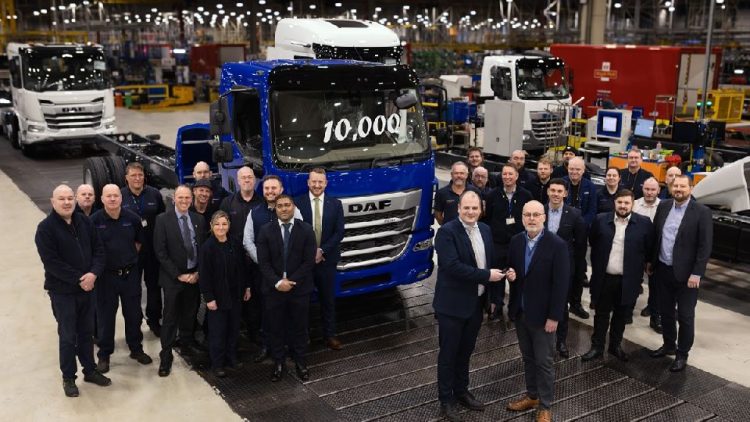 DAF произведе 10 000 камиона за дистрибуция от серията XB
