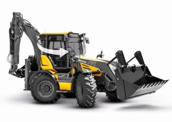 Mecalac представя Revo990 – първият комбиниран багер-товарач в света с въртяща се кабина