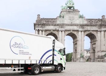 IVECO на Tour d’Europe: изминати над 5000 км с камион на BioLNG