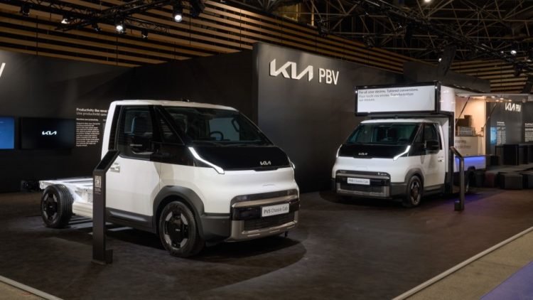 Kia представи електрическия PV5 Chassis Cab