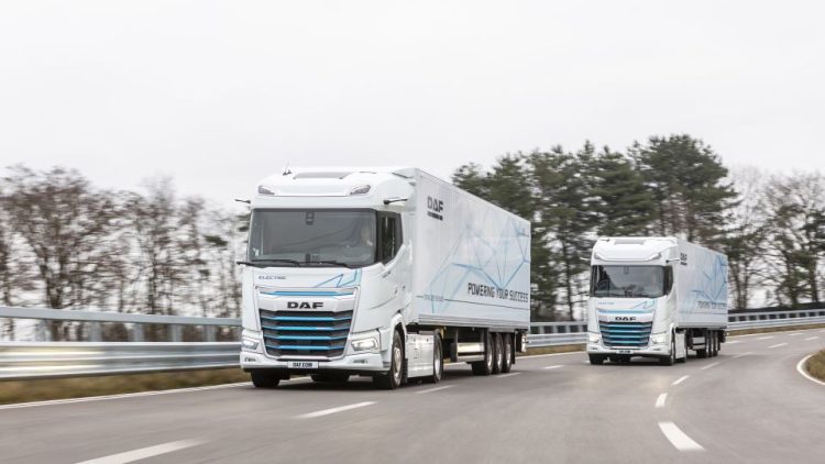 DAF представя новите електрически камиони XG и XG+ Electric