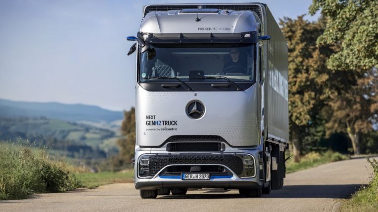 Mercedes-Benz NextGenH2 Truck излиза в лимитирана серия от 100 броя