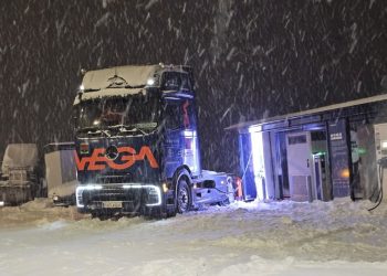 eActros 600 достигна най-северната точка на Европа