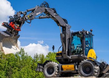Mecalac MWR – уникалните колесни багери