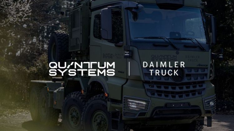 Daimler Truck започва партньорство с производителя на дронове Quantum Systems
