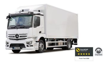 Euro NCAP оцени актуалните камиони на Mercedes-Benz Trucks с 5 звезди