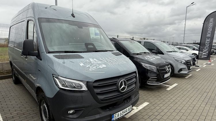 Лекотоварната гама на Mercedes-Benz тръгва на тур в страната