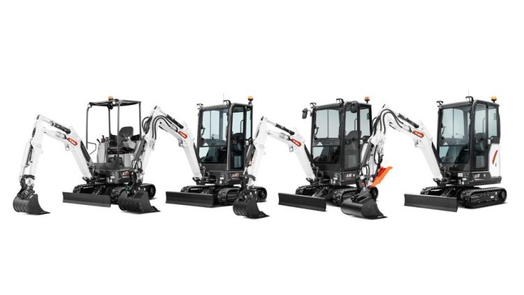 Новите мини багери Bobcat 1–2 тона от R2-серията вече и в България