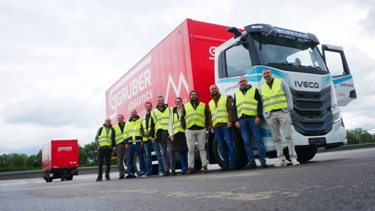 IVECO тества прототип на нов електрически камион в проекта EMPOWER