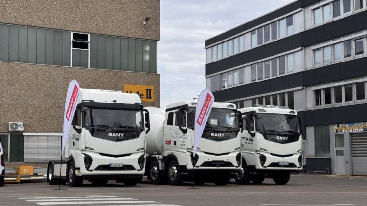 ITOY тества първия китайски влекач SANY e263S